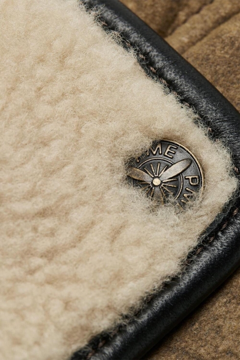 PME legend cap sheepskin flight hat
